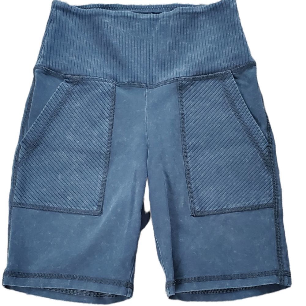 Aerie Gray Chill, Play, Move Biker Shorts